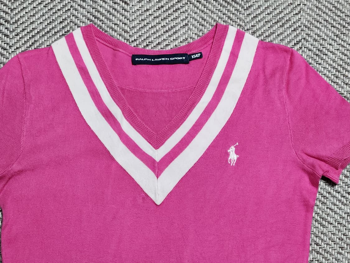 폴로 랄프로렌 반팔 니트 스웨터 상품이미지5