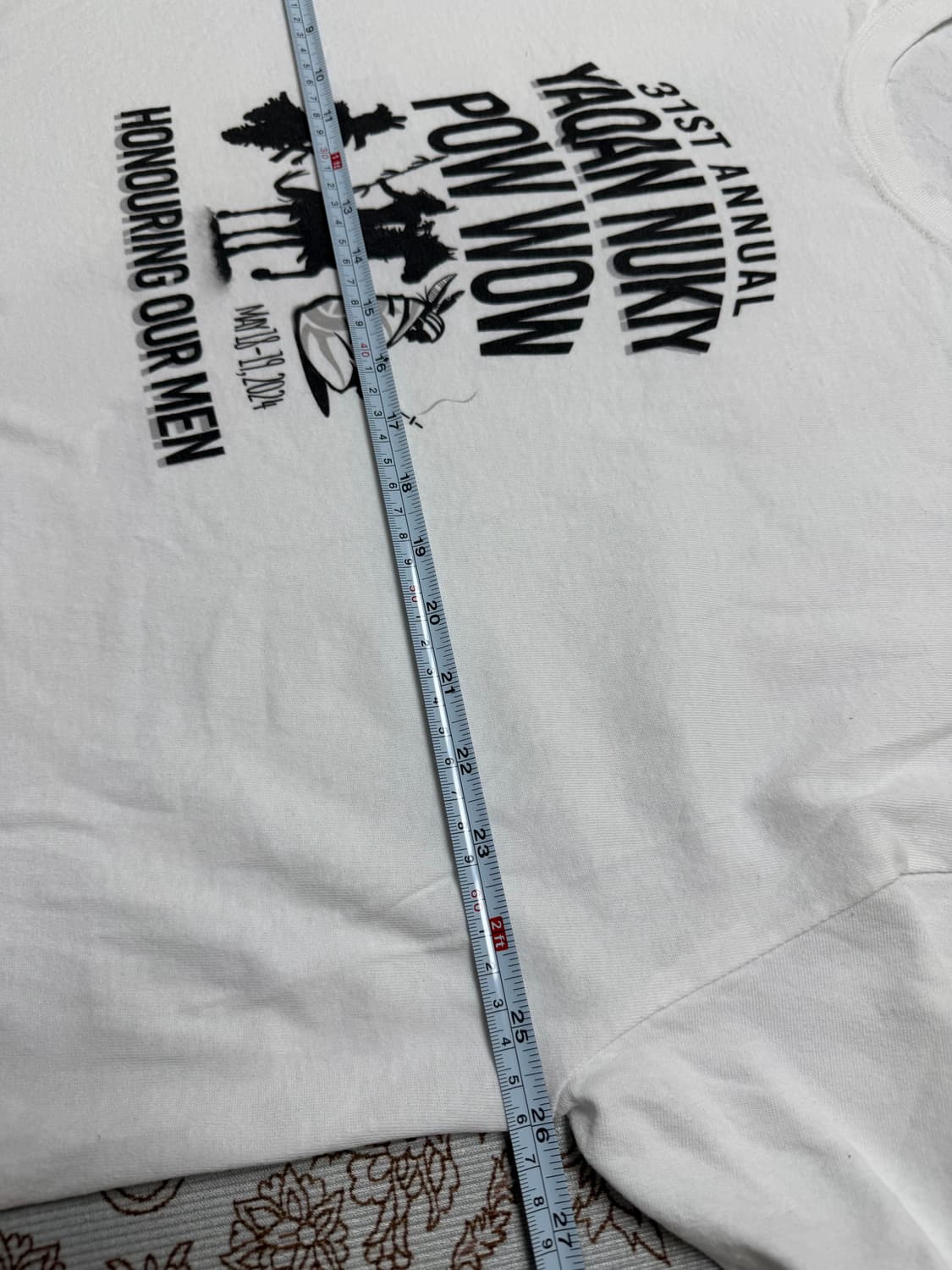 USA빈팔티 원주민 행사 반팔티 2XL 상품이미지4