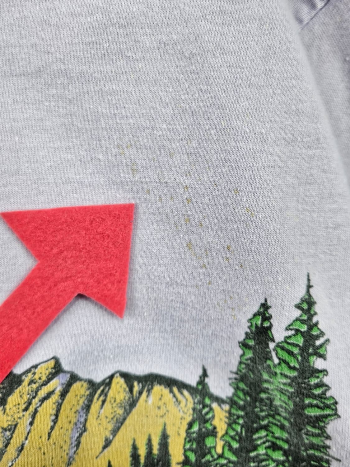 1985 아이다호 빈티지 싱글스티치 롱슬리브 (S추정) / 11952 상품이미지5