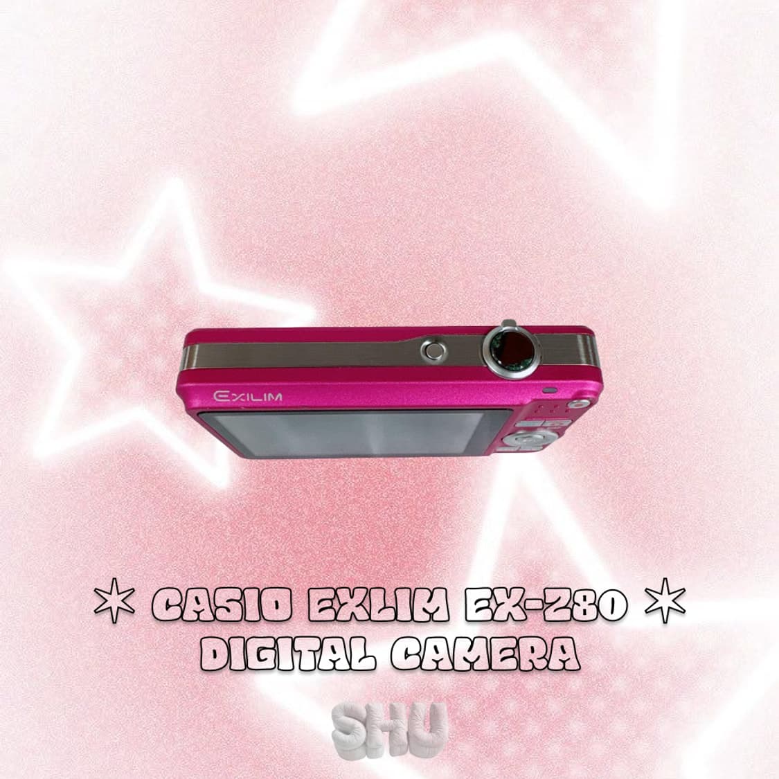 카시오 엑슬림 EX-Z80 빈티지 디카 체리핑크 상품이미지8