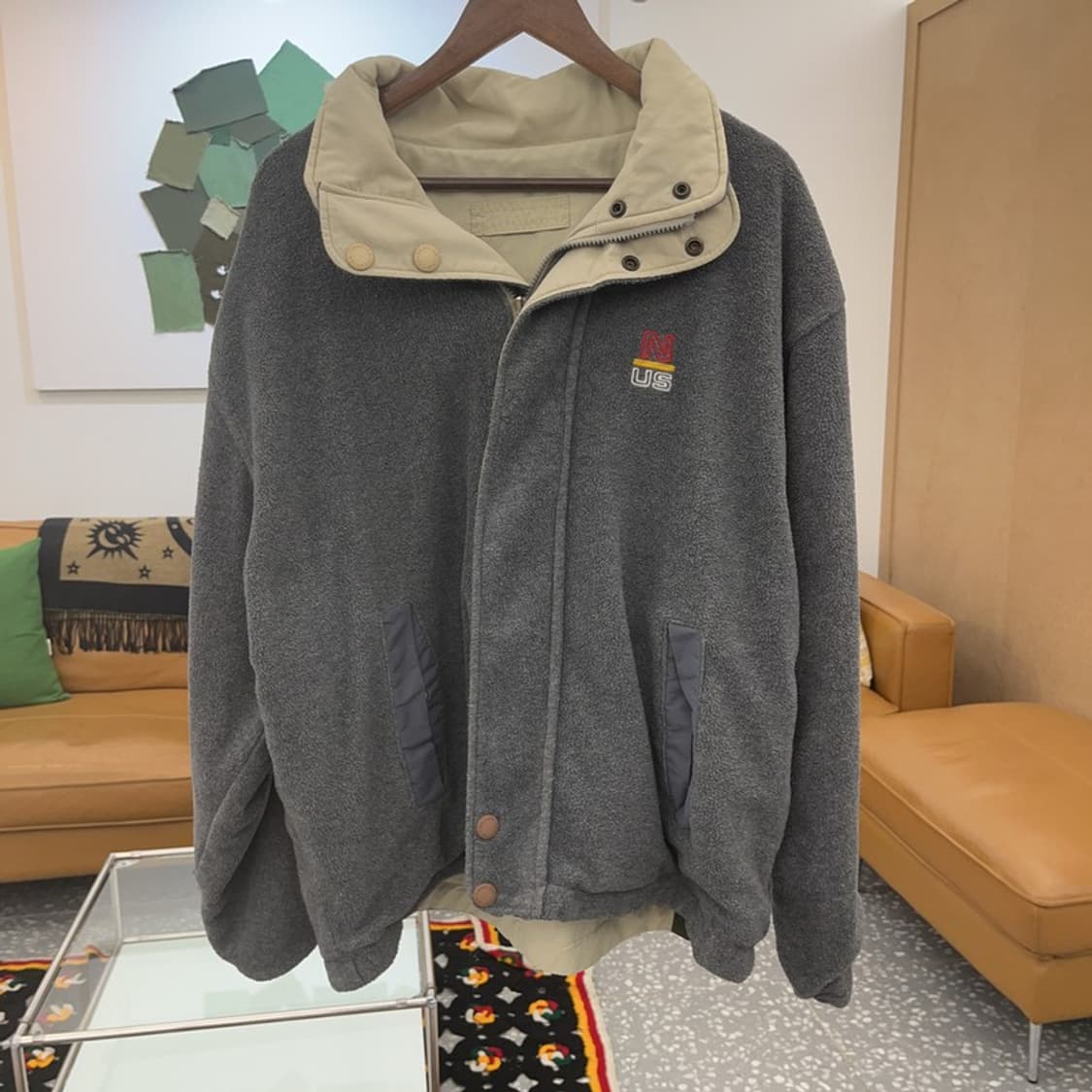 노티카 올드스쿨 빈티지 오버핏 리버시블 양면 자켓 XL C06640 상품이미지3