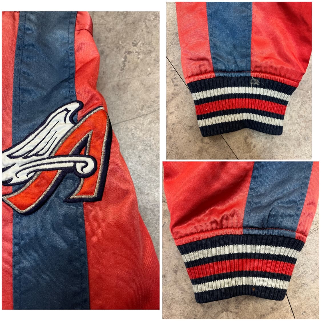 엠엘비 LA에인절스 바시티 자켓 레드 100 #csz2594 상품이미지9