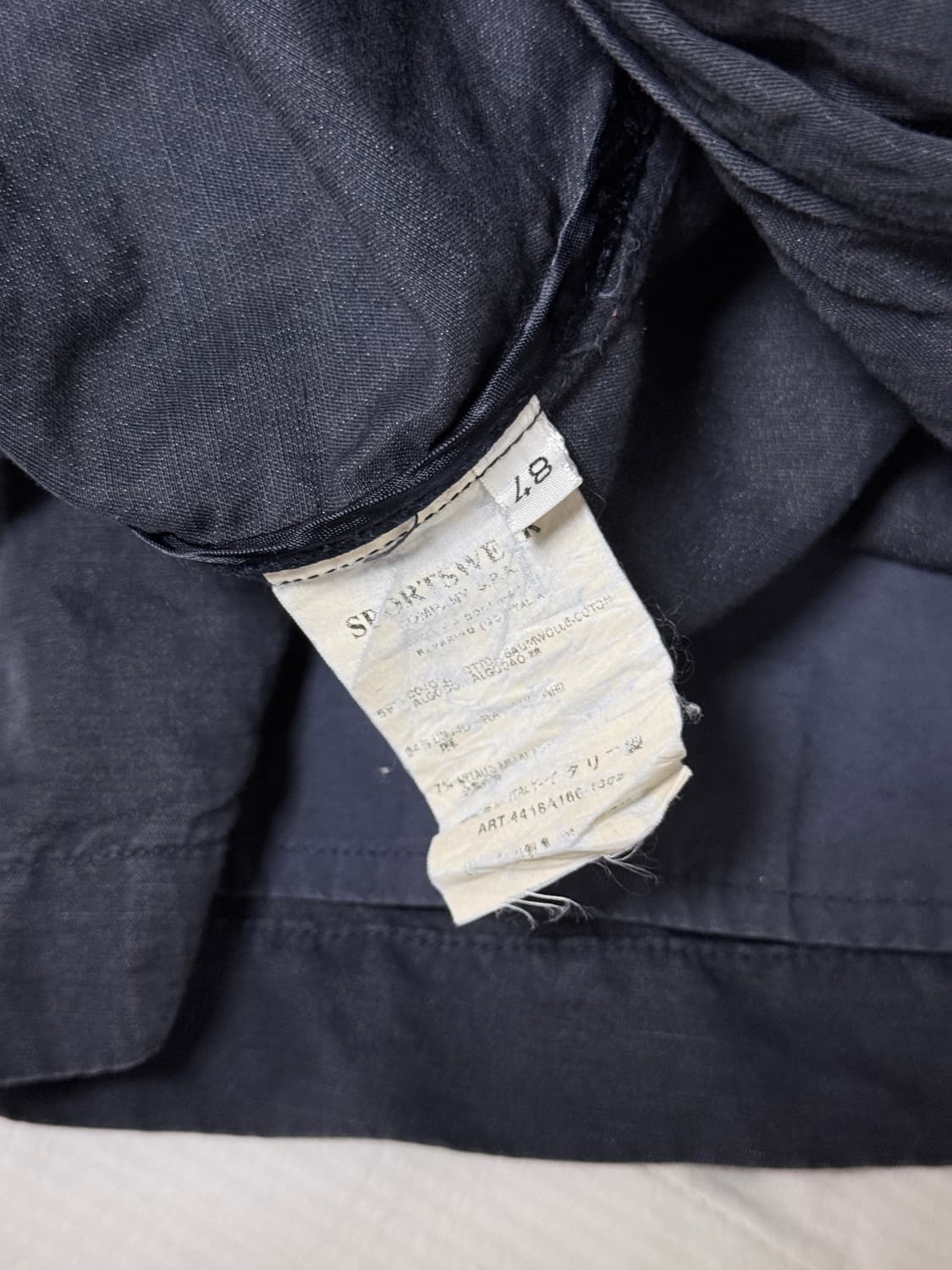 cp company 린넨 리퀴드메탈 필드자켓 상품이미지4