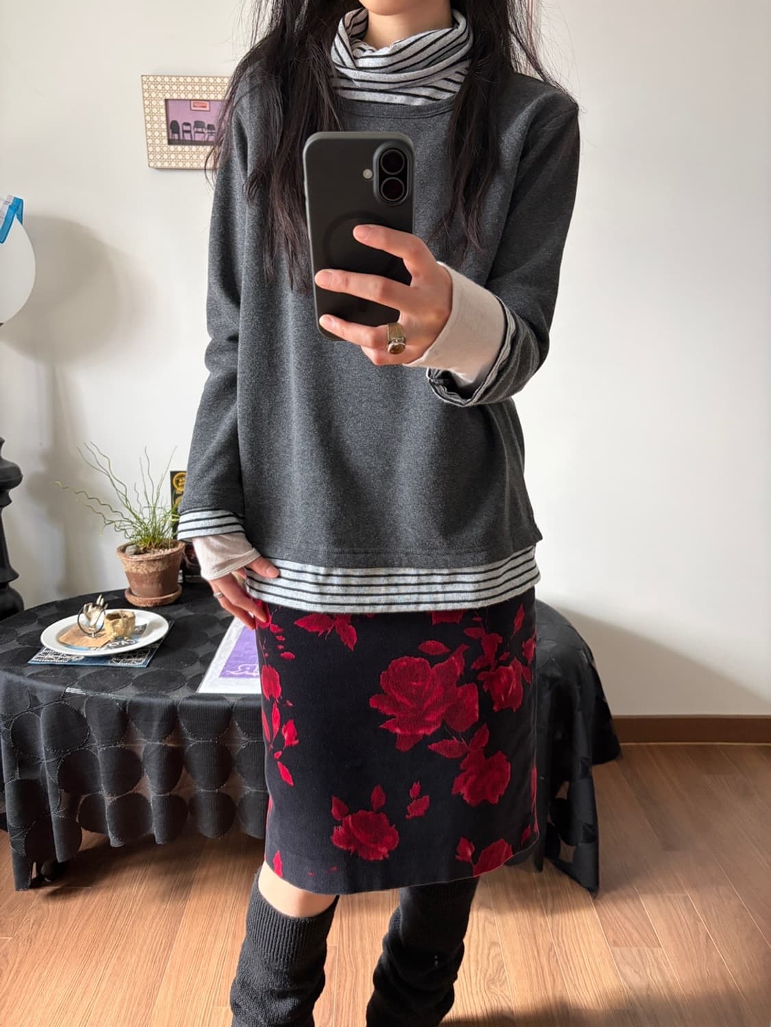 layered turtleneck top 상품이미지2