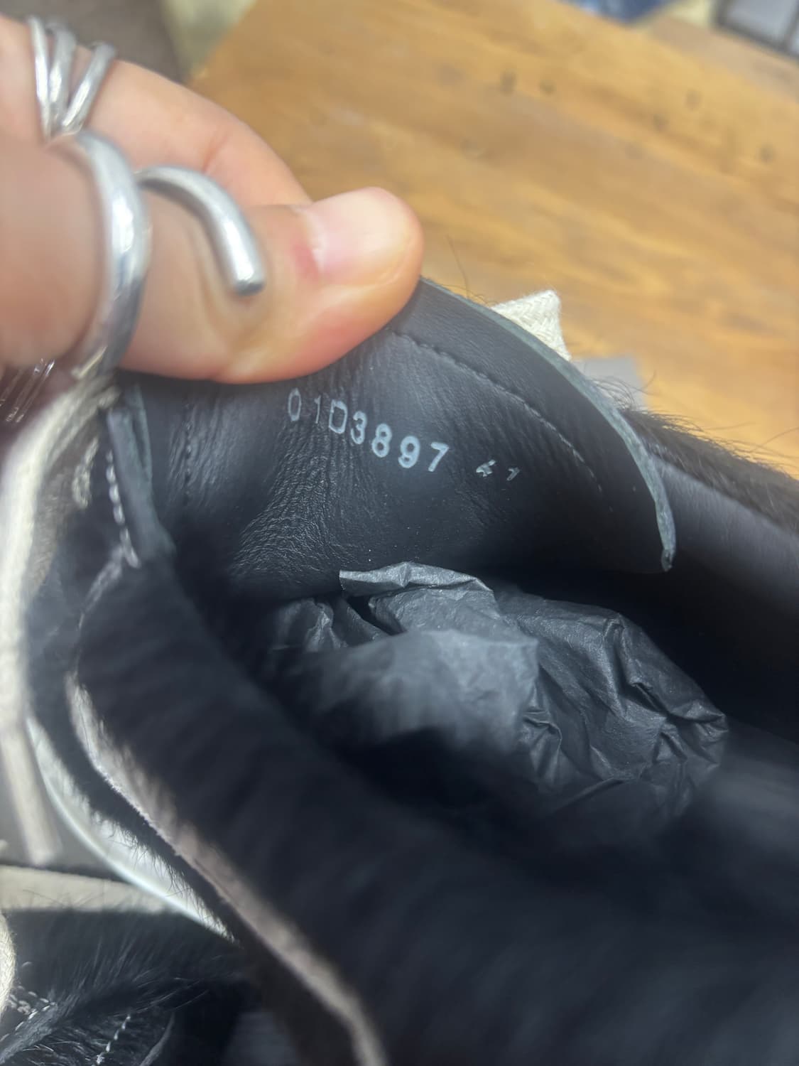 릭오웬스 송치 스니커즈 상품이미지7