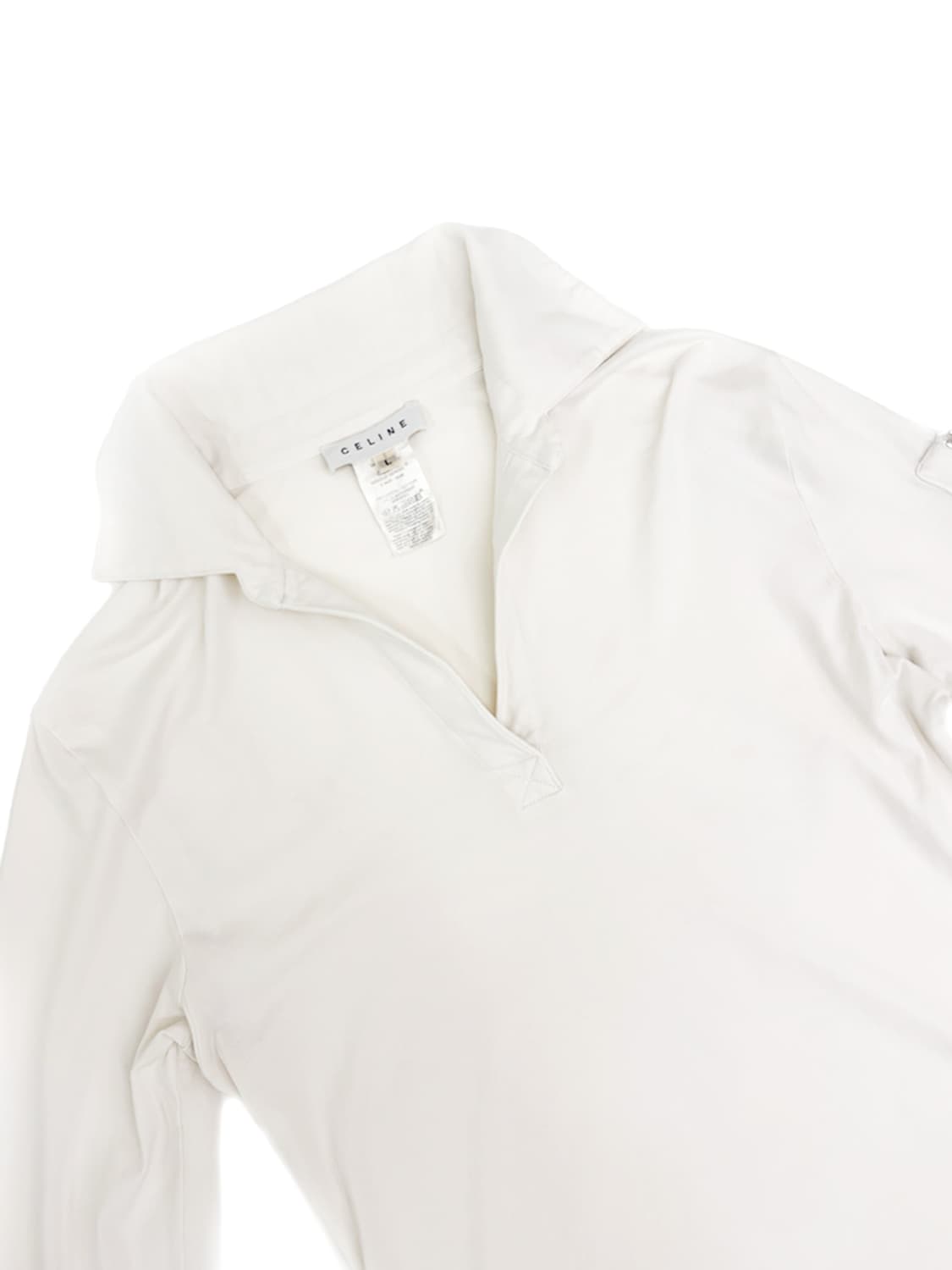 Celine Zipper Detail Jersey Top/ L 상품이미지4