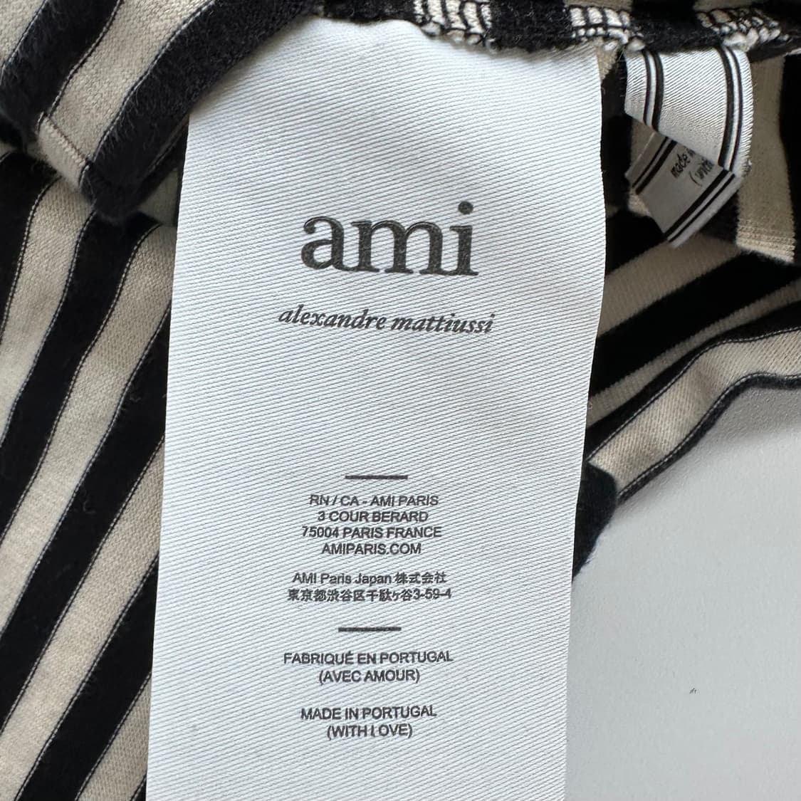 아미 스트라이프 롱 슬리브 상품이미지7