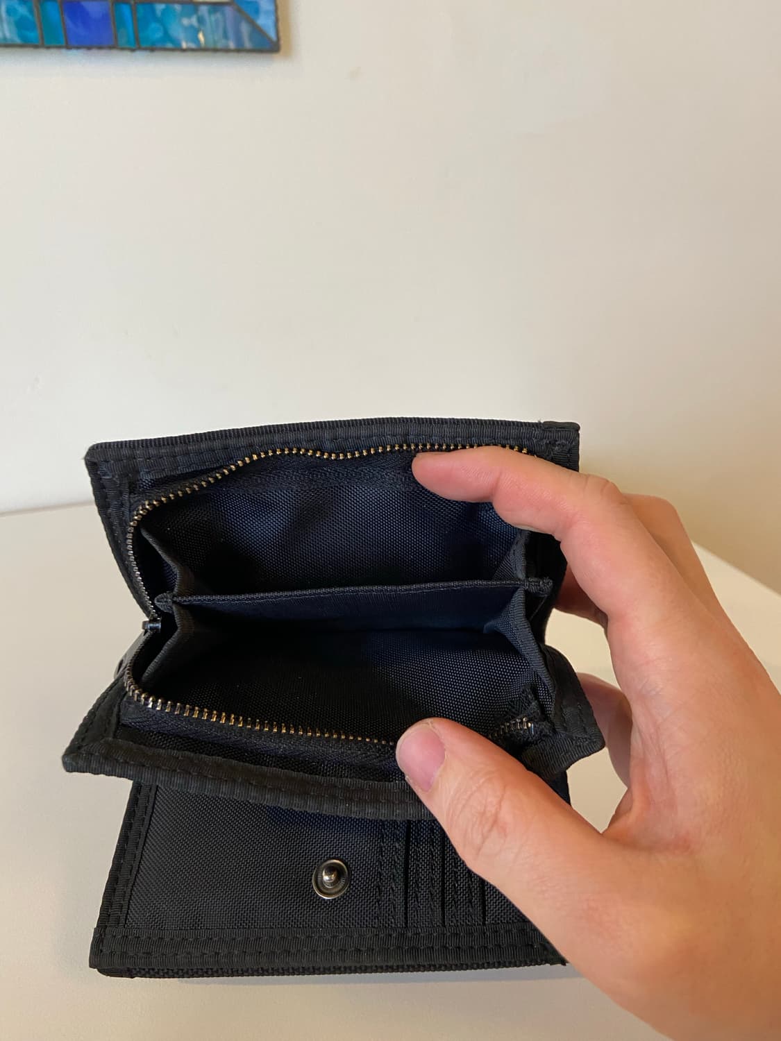 요시다포터 히트 블랙 지갑 카드지갑 반지갑 상품이미지7