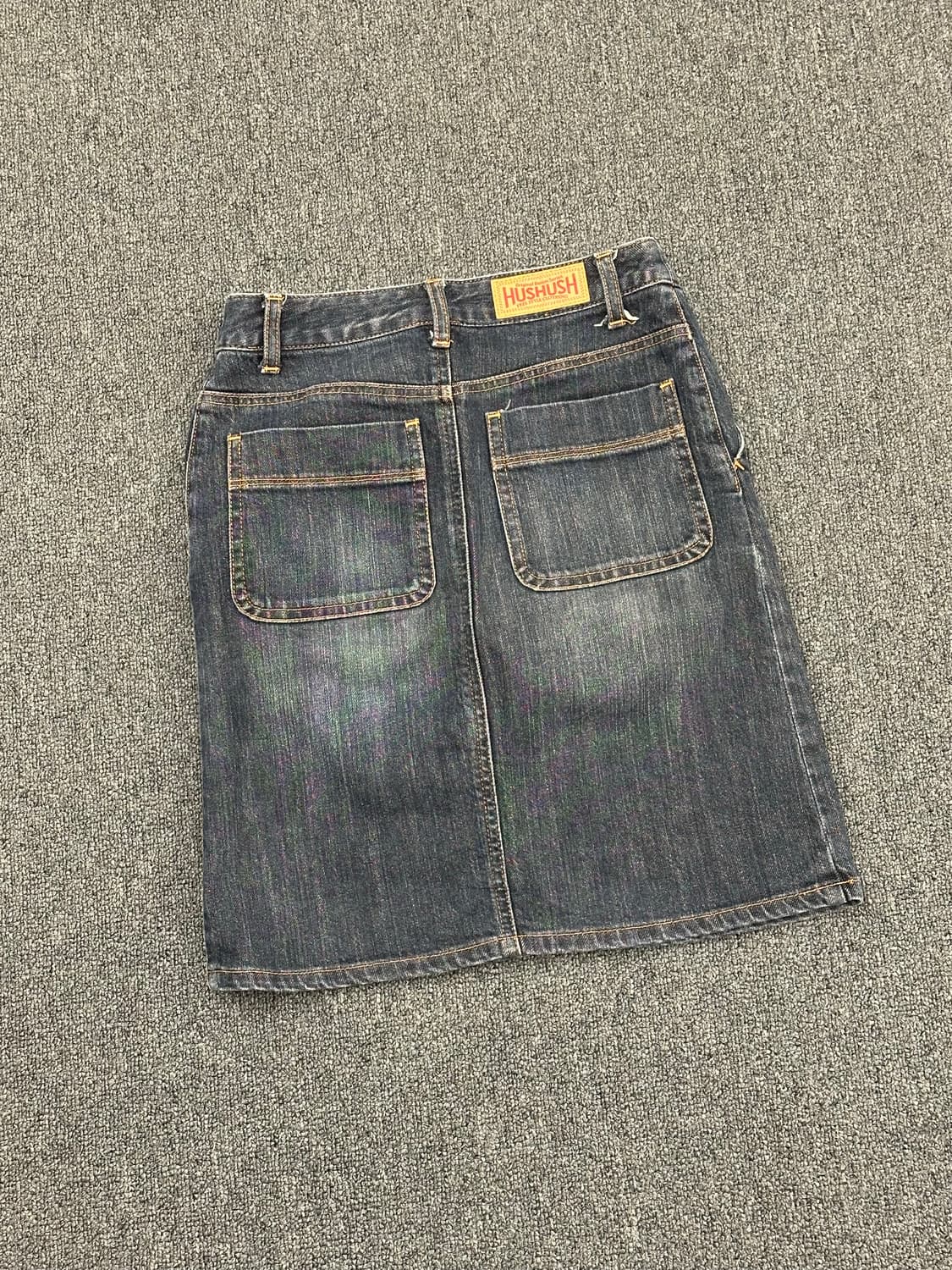 1)Japanese vintage 버튼 디테일 데님 미니 스커트 상품이미지4