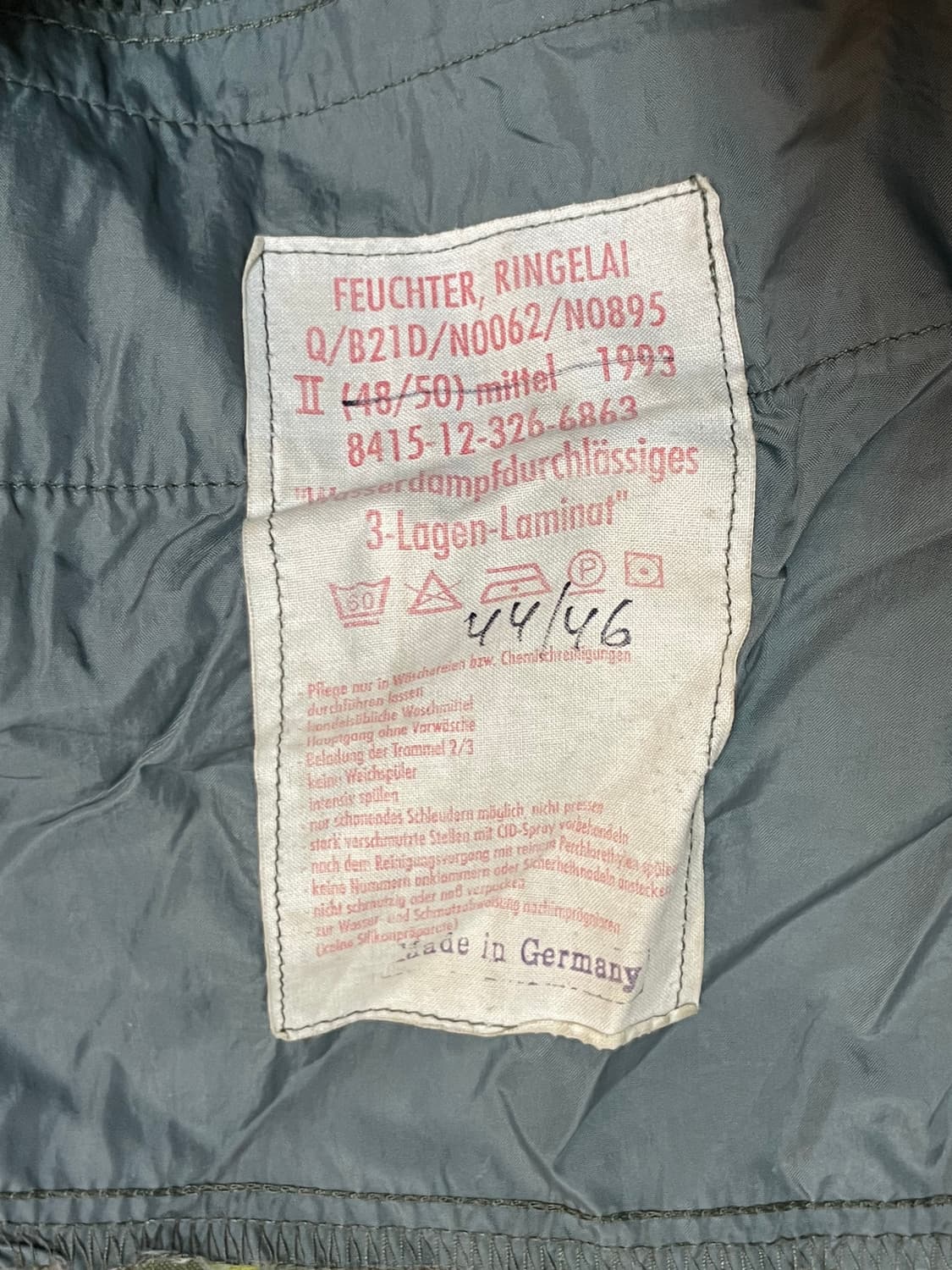 저먼 밀리터리 자켓  상품이미지5