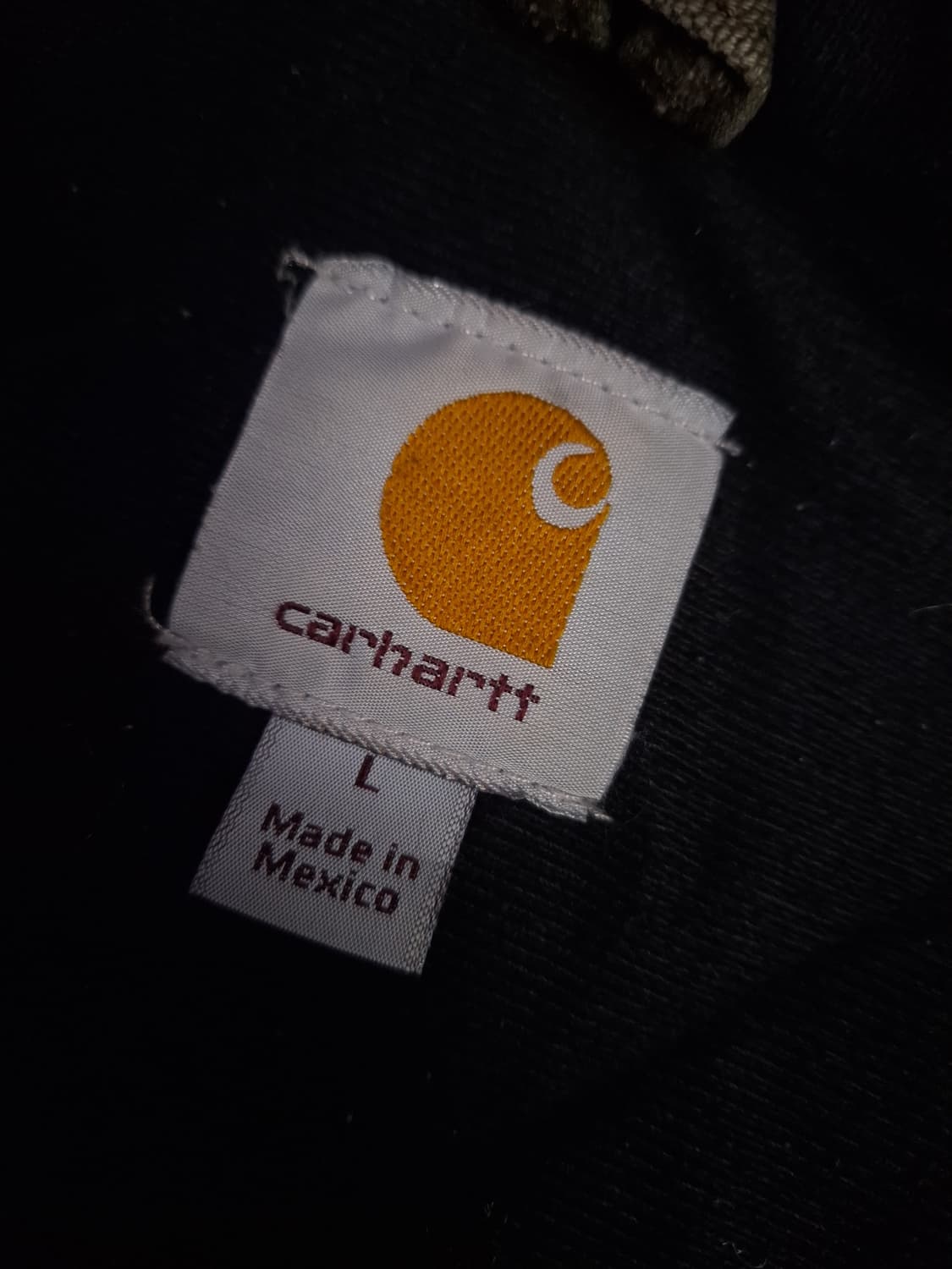 오리지날 구형 칼하트 J-130 모스그린 덕액티브 후드자켓 상품이미지2