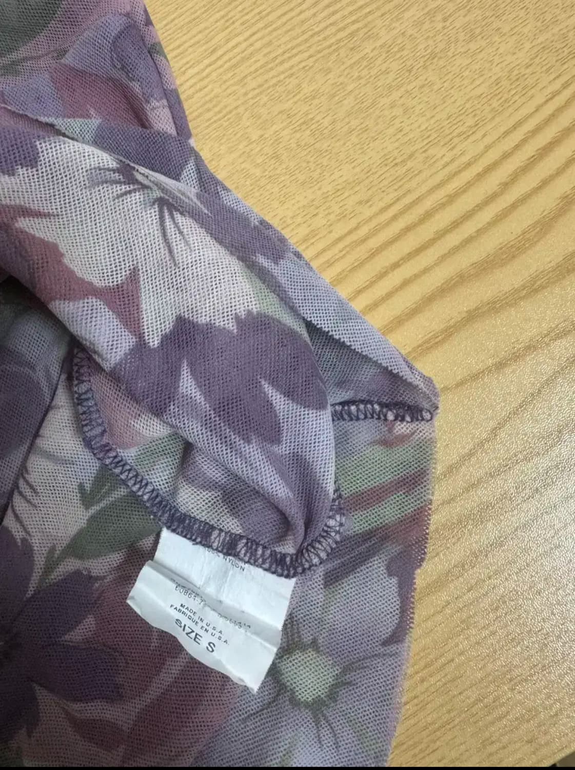 Sweet Pea 플로럴 메쉬 리본 블라우스 상품이미지5