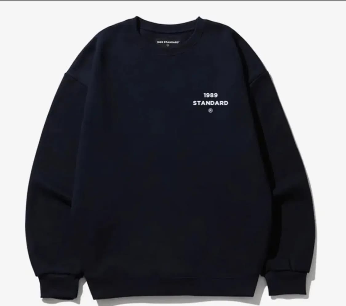 1989 스탠다드 맨투맨 블랙 상품이미지1