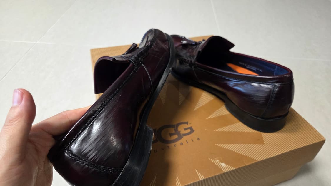 콜한 허드슨 테슬 로퍼 버건디 로퍼 상품이미지5