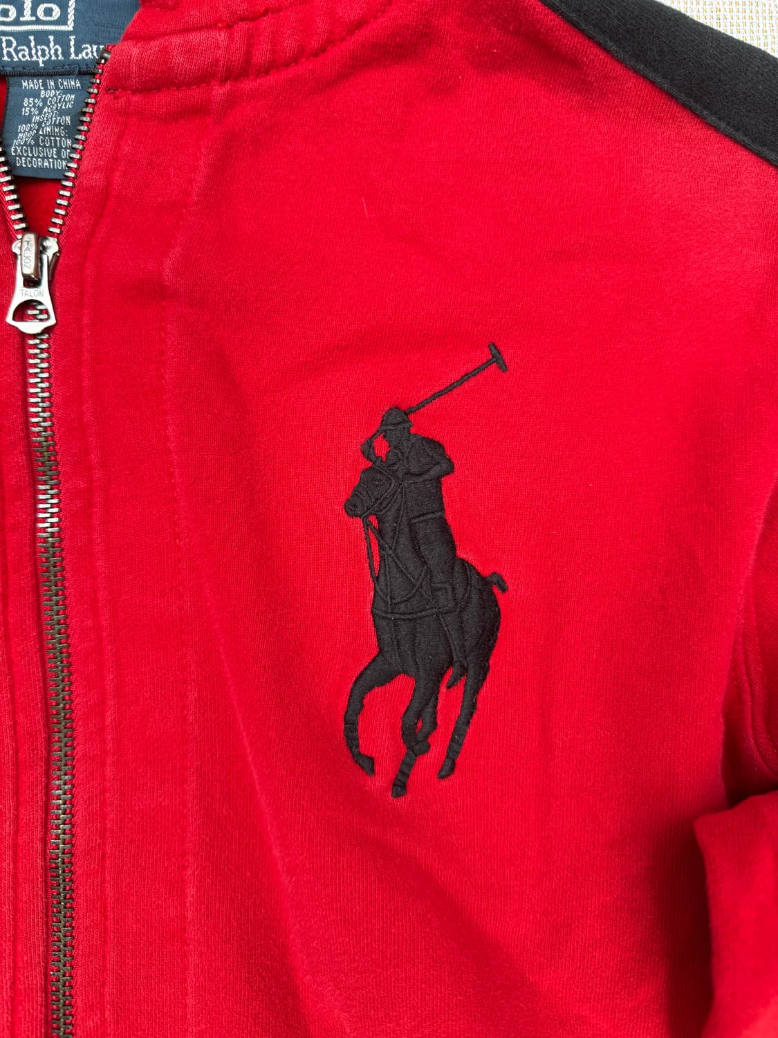 폴로랄프로렌 빅포니 후드 집업 M 상품이미지2