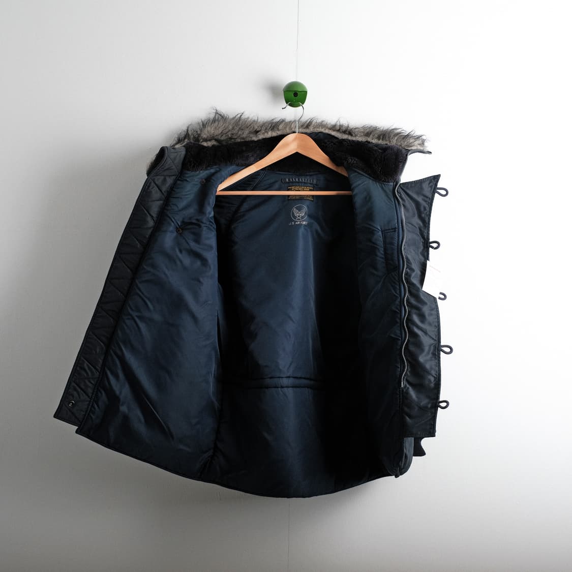 버즈릭슨 초기형 N-3A M사이즈 에어포스 블루 상품이미지10