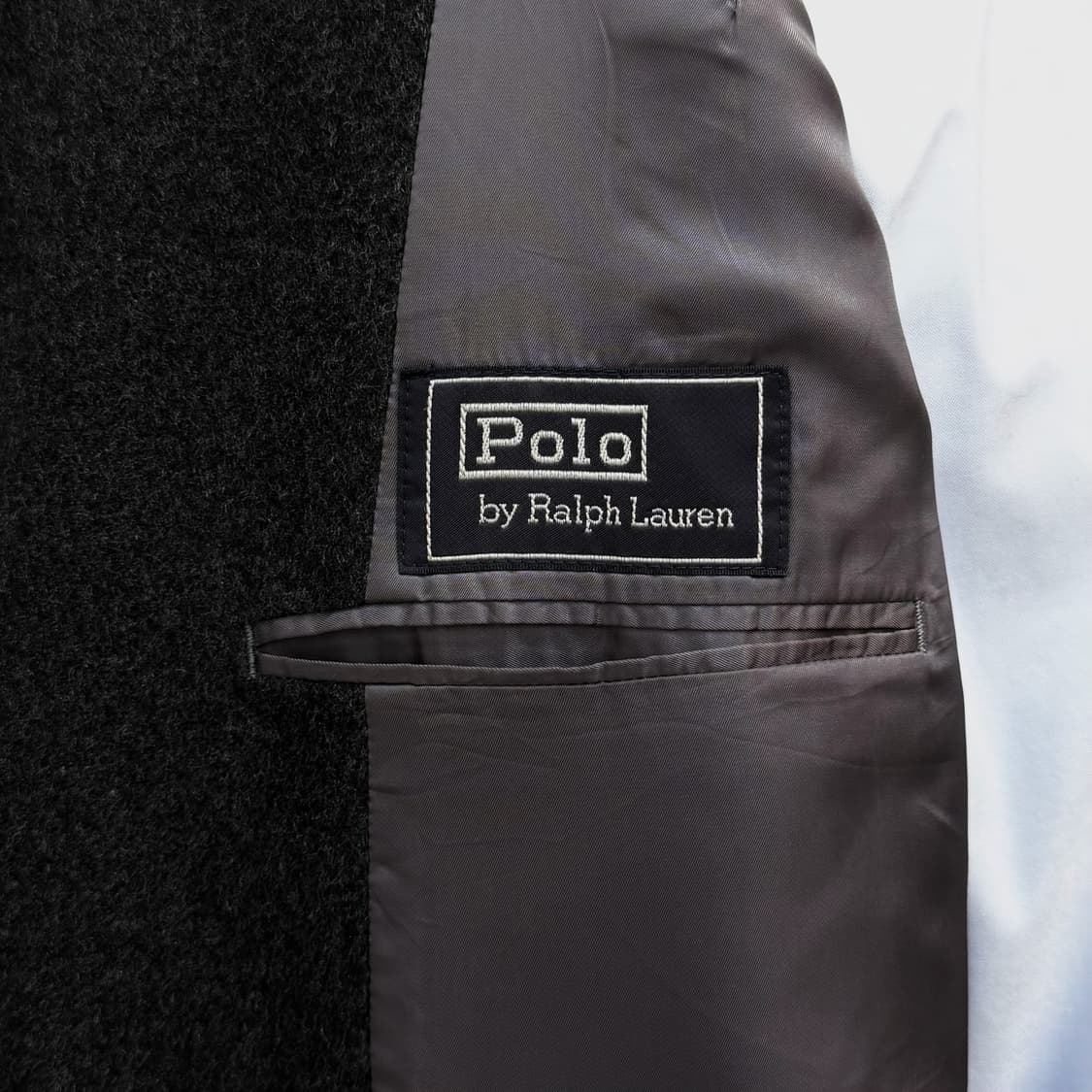 Polo by Ralph Lauren 차콜 그레이 체스터필드 코트 상품이미지9