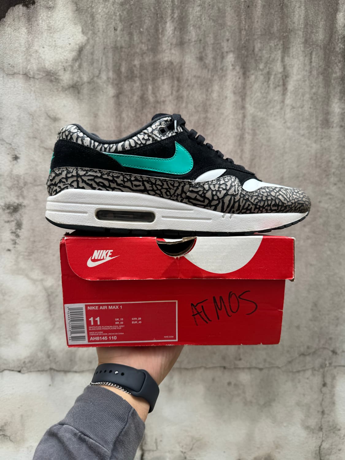 2017 나이키 x 아트모스 에어맥스 1  상품이미지1
