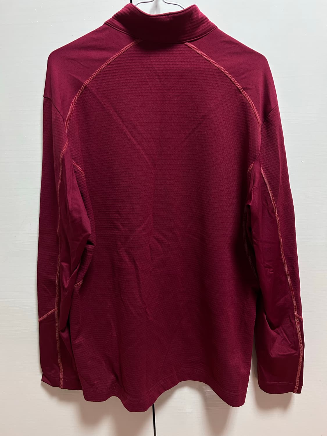 나이키 버건디 하프집업 XL 상품이미지3