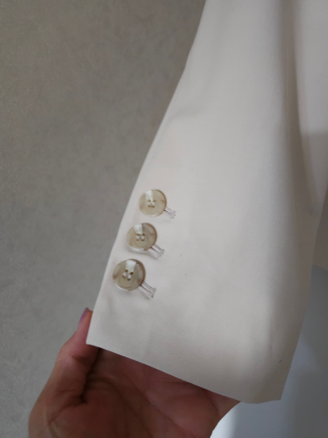 새상품)더엣지 크롭 더블자켓 상품이미지3