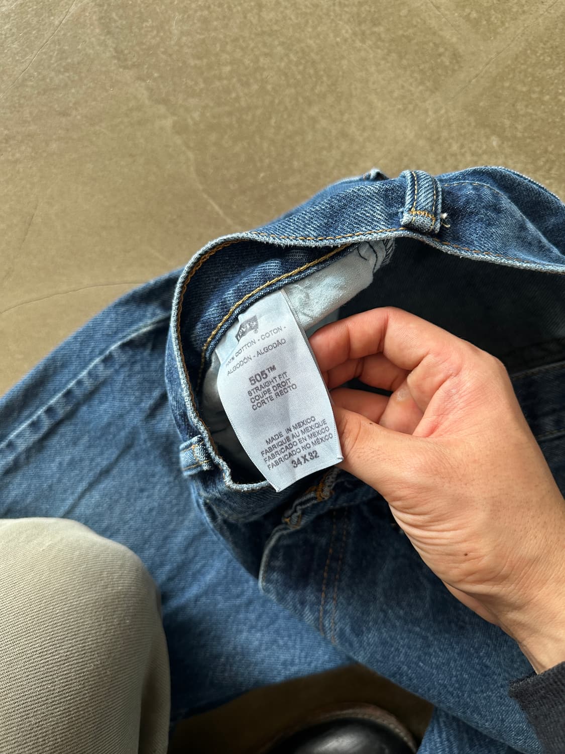 Levis 505 Regular Fit Denim mexico 35 상품이미지3