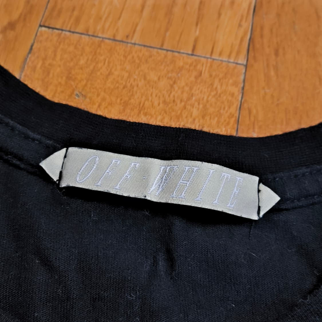 [XL] off-white 미러 스컬 티셔츠 상품이미지4