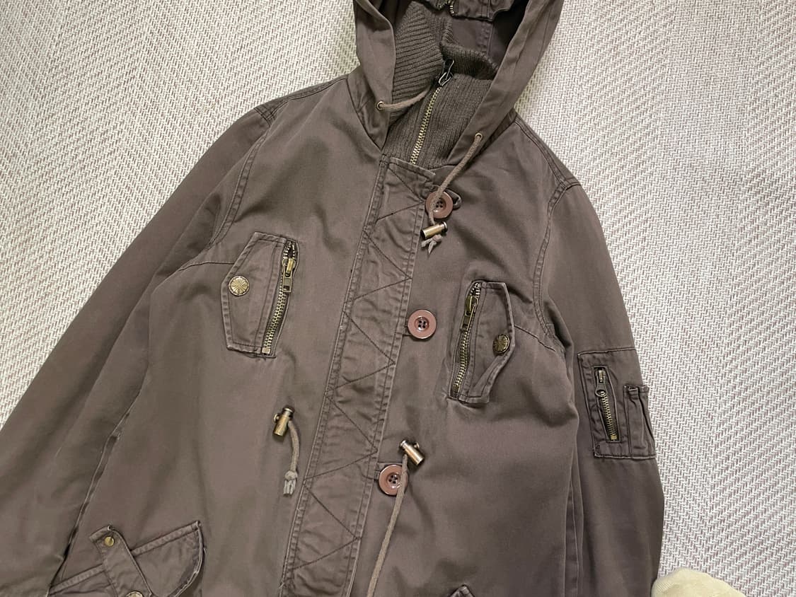 빈티지 밀리터리 m51 피쉬테일 모즈파카 goa y2k  J04102 상품이미지6