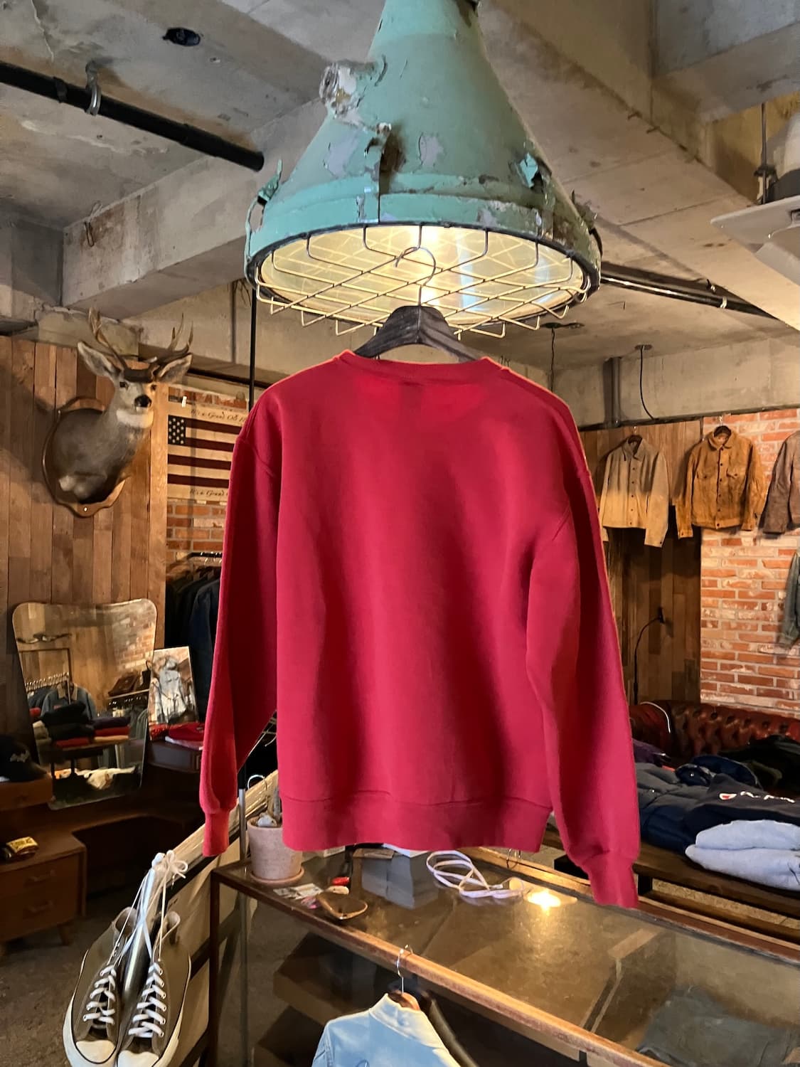 90s USA 빈티지 러셀 플레인 스웻 셔츠 맨투맨 상품이미지3