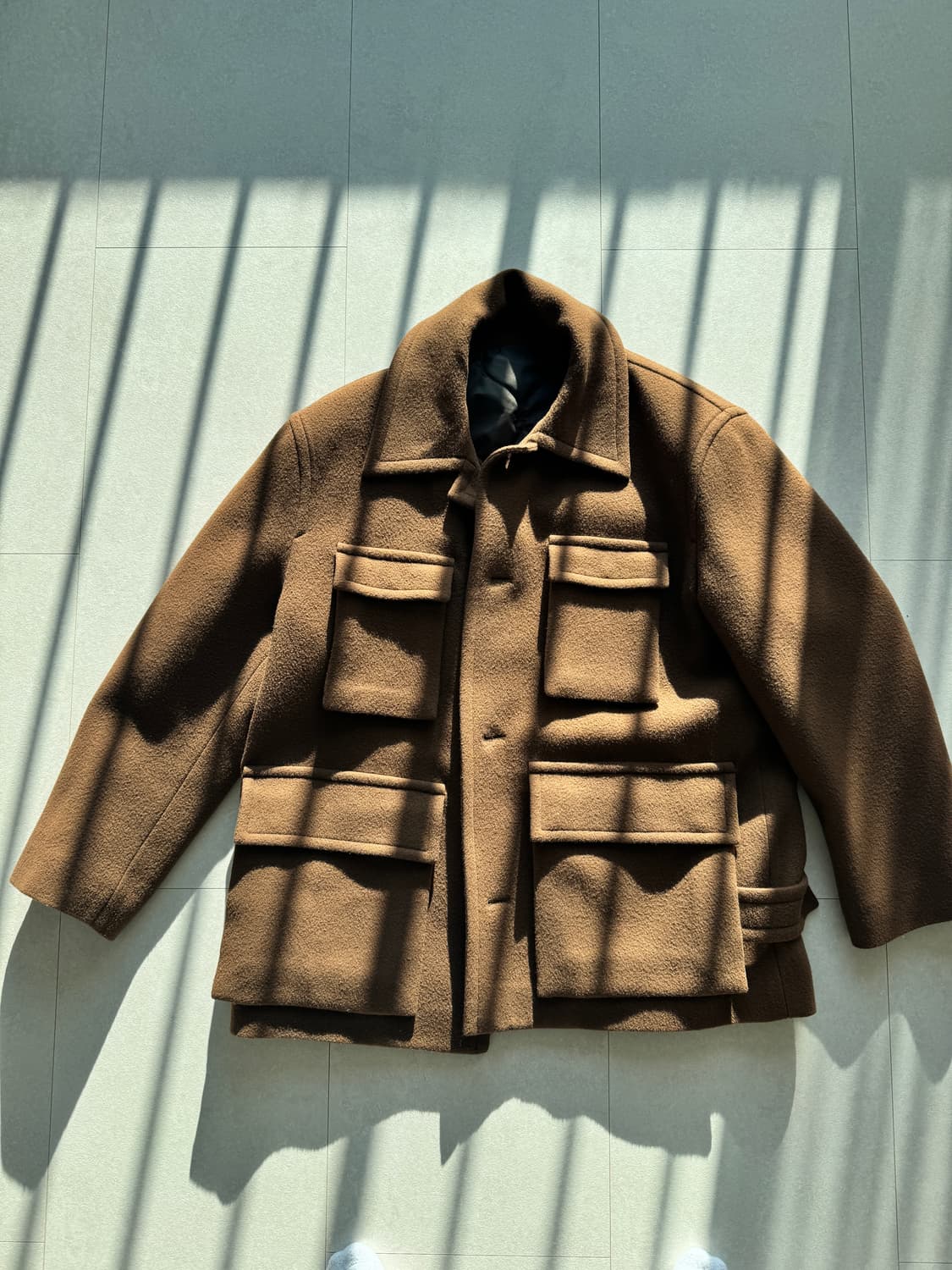 솔리드옴므 브라운 헌팅 자켓(50) 상품이미지1