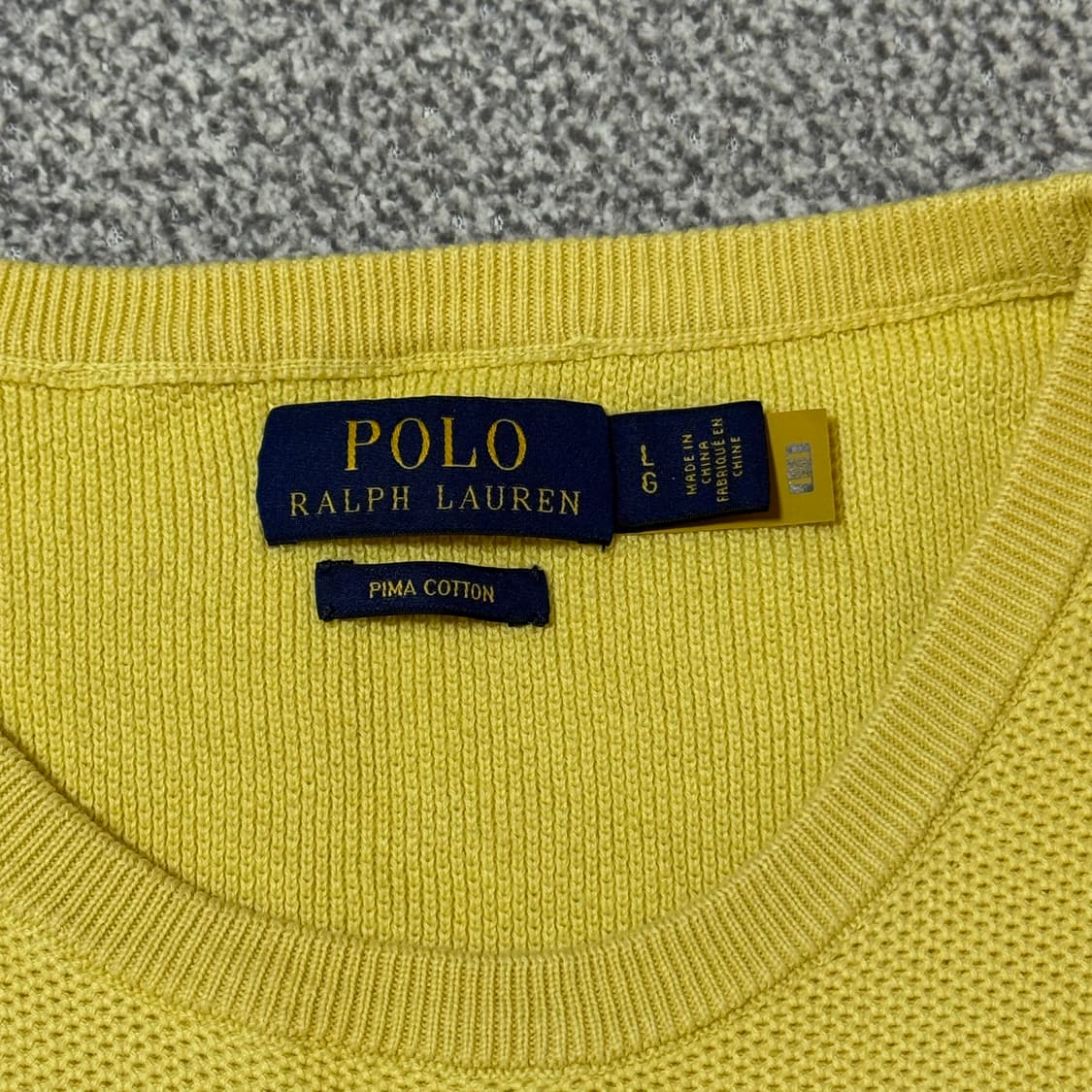 [정품 QR] 폴로 랄프로렌 라운드넥 니트 L 상품이미지4