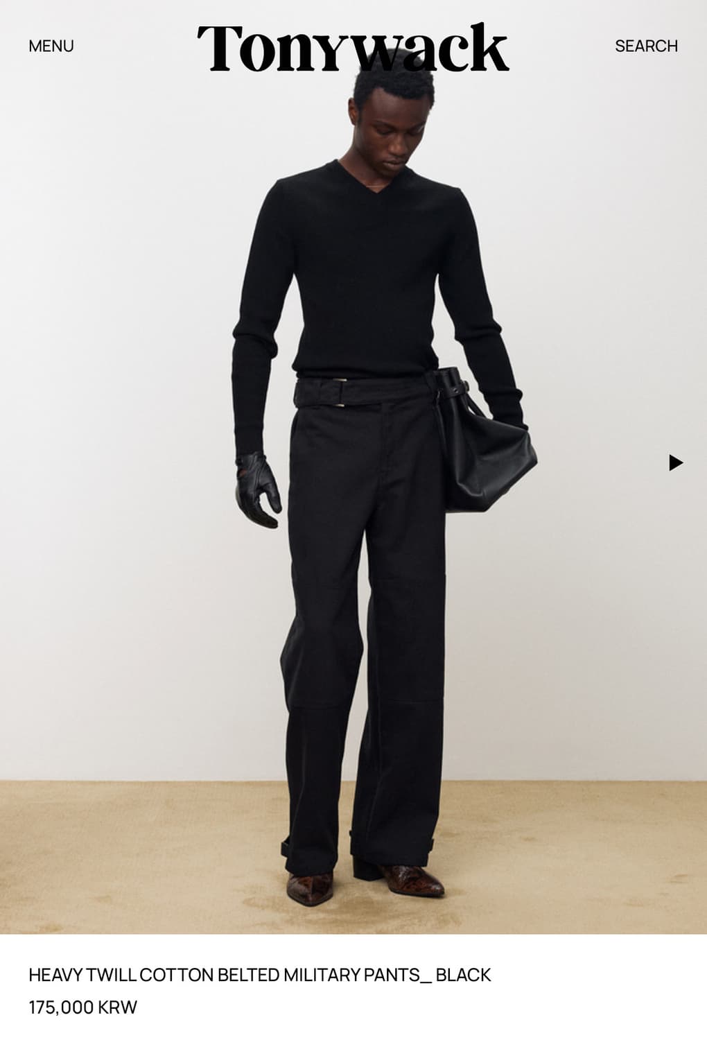 토니웩 heavy twill cotton 팬츠 삽니다 상품이미지1