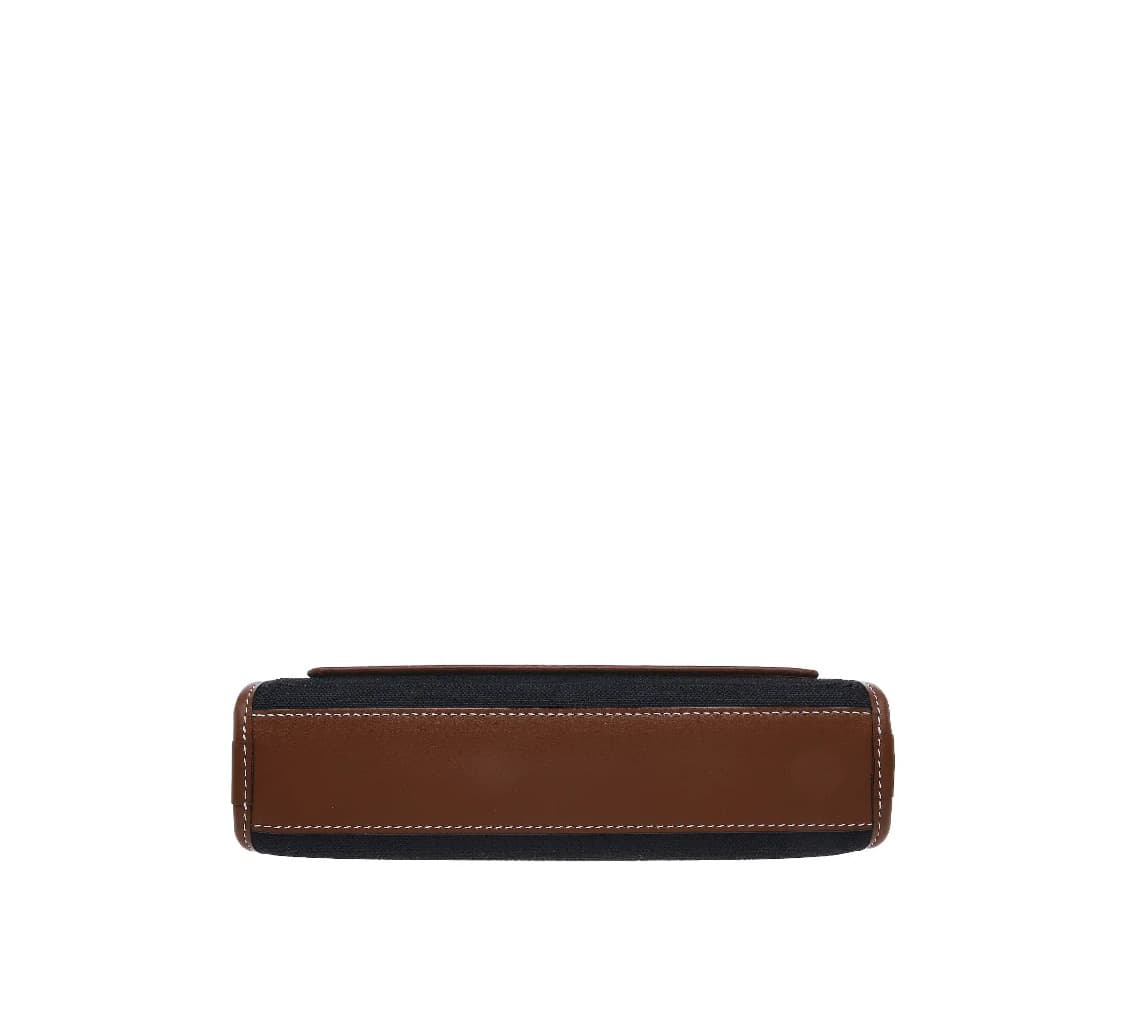 [S급] 버버리 투톤 캔버스 & 가죽 포켓 미니 토트백 판매합니다!!! 상품이미지4