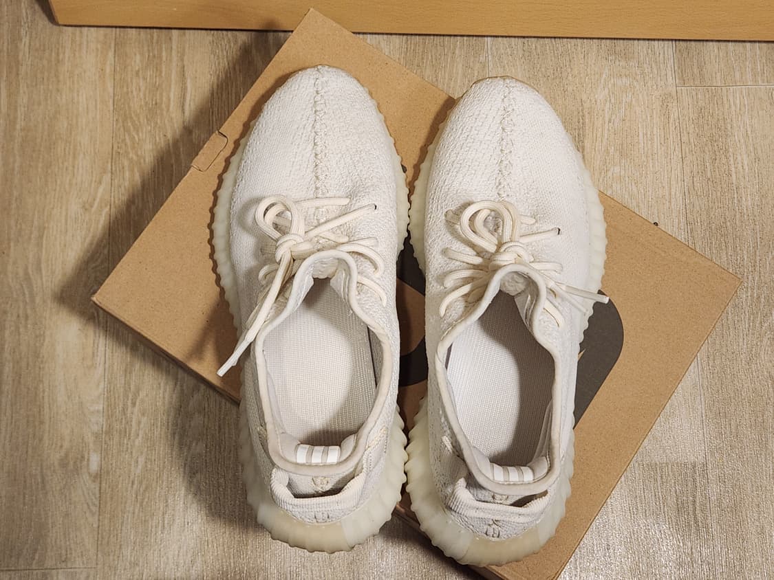 이지부스트 350 트리플화이트 275 상품이미지5