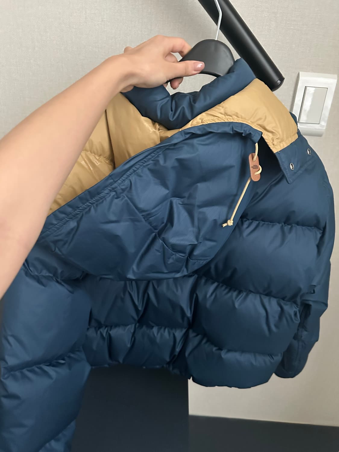 노스페이스 다운 자켓 - 페트롤 여자 점퍼 아우터 상품이미지5