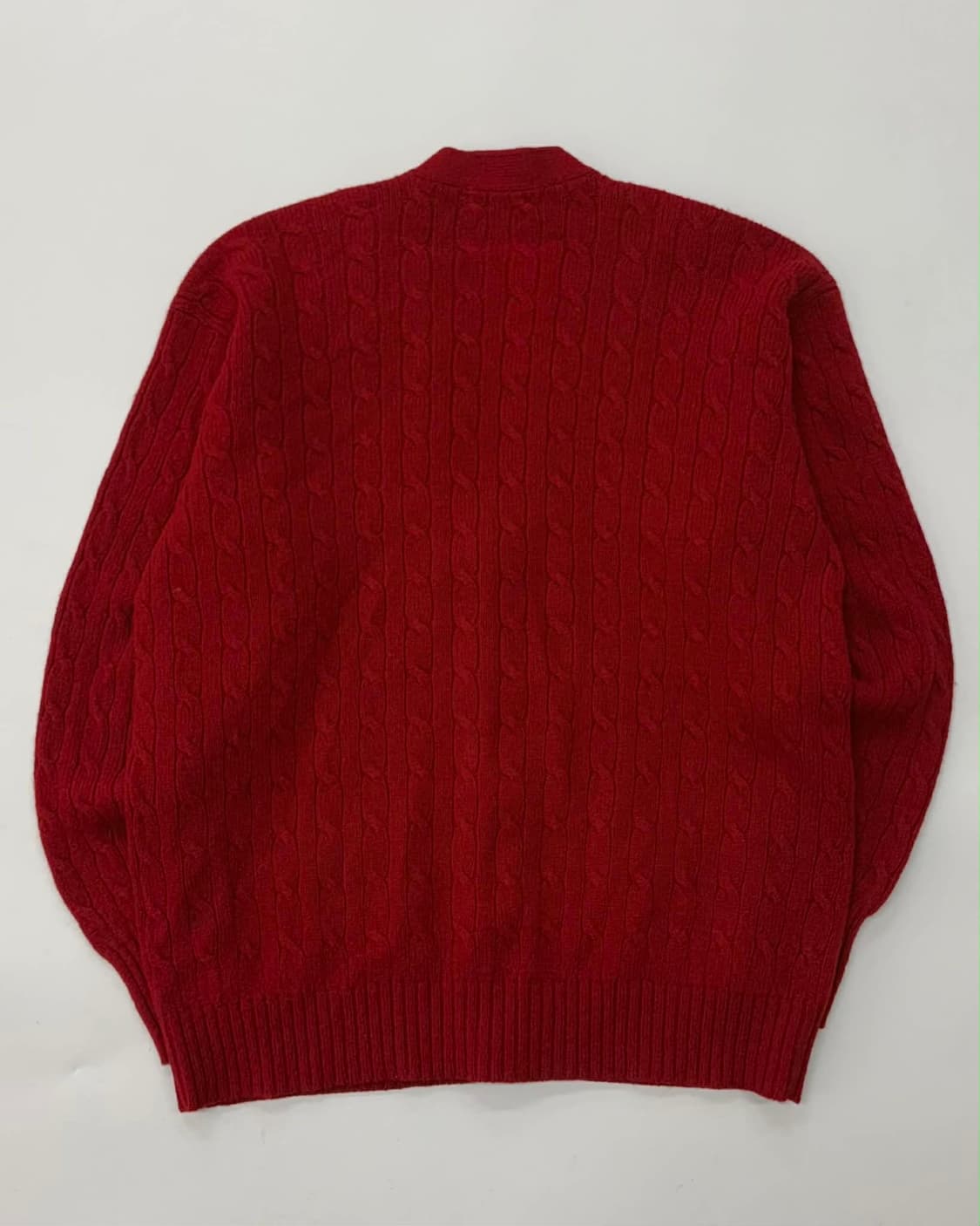 [105] 폴로 랄프로렌 셰틀랜드 울 케이블 니트 가디건 상품이미지2