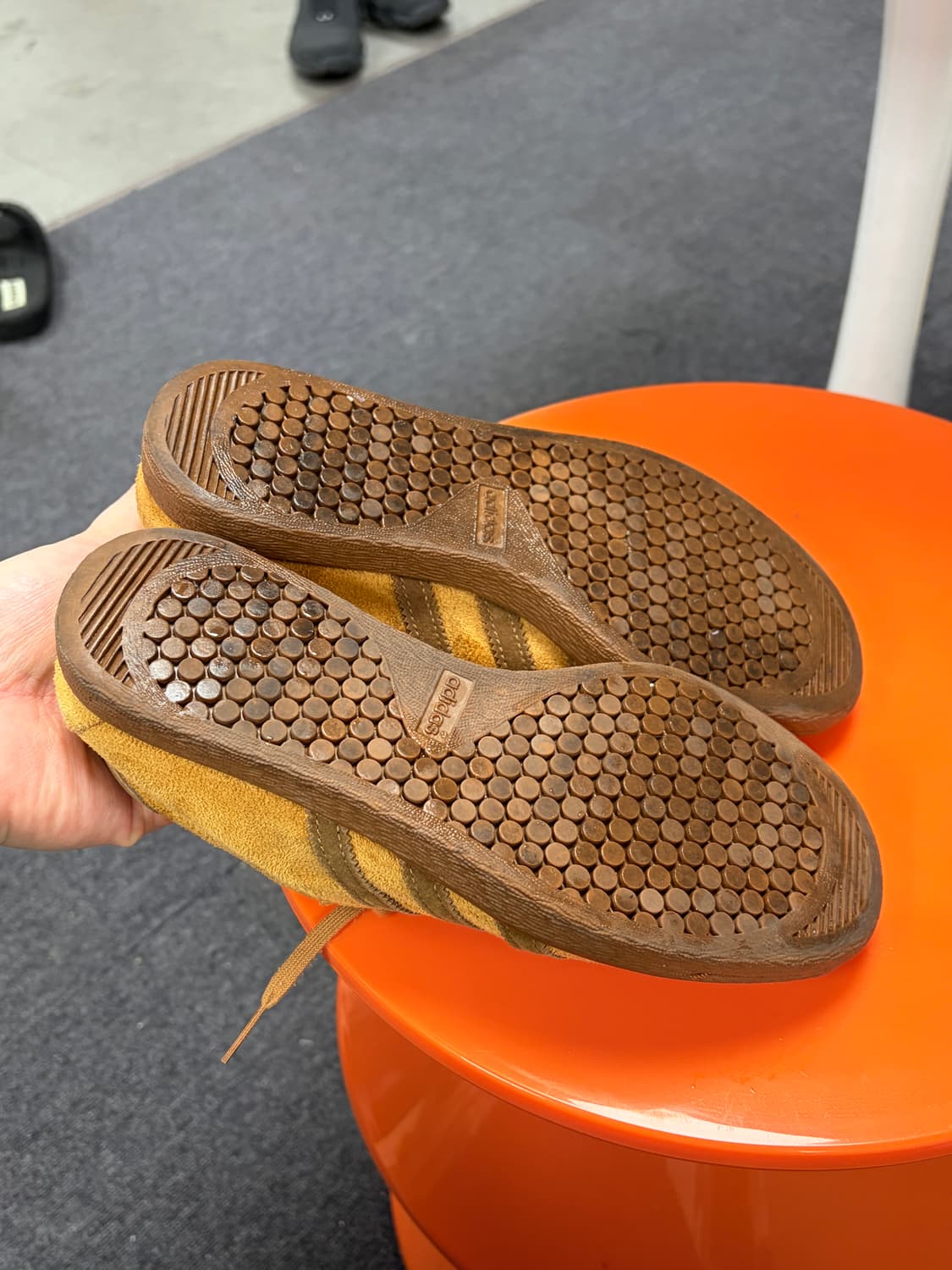 아디다스 토바코 그루엔 메사 브라운 데저트 235 상품이미지3