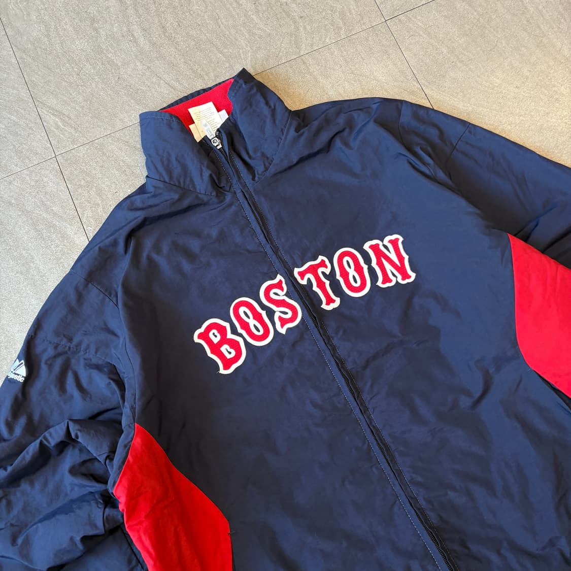 마제스틱 정품 보스턴 네이비 자켓 상품이미지2