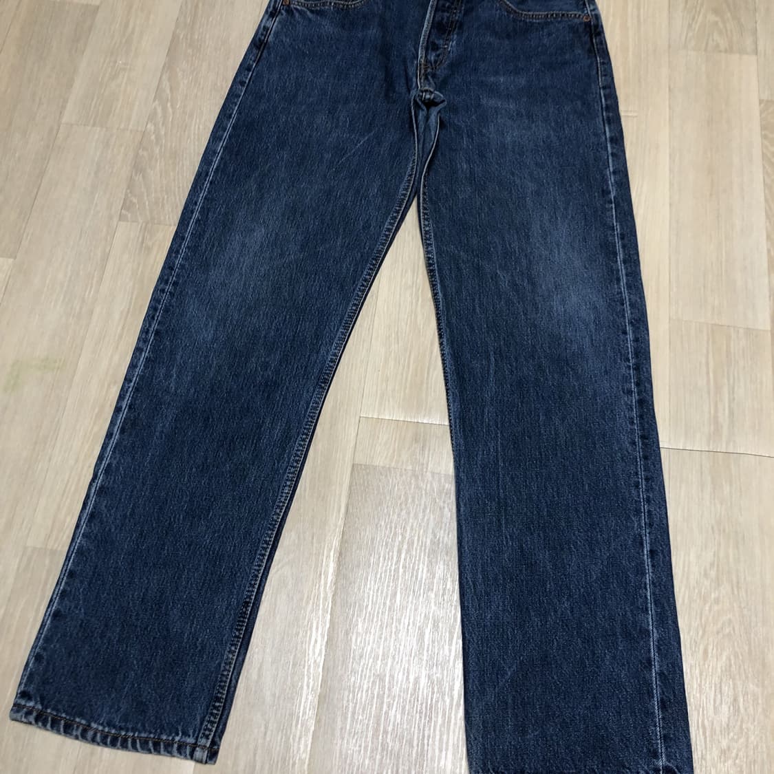 (32) 00's 리바이스 501 스트레이트핏 워시드 중청 데님 상품이미지2