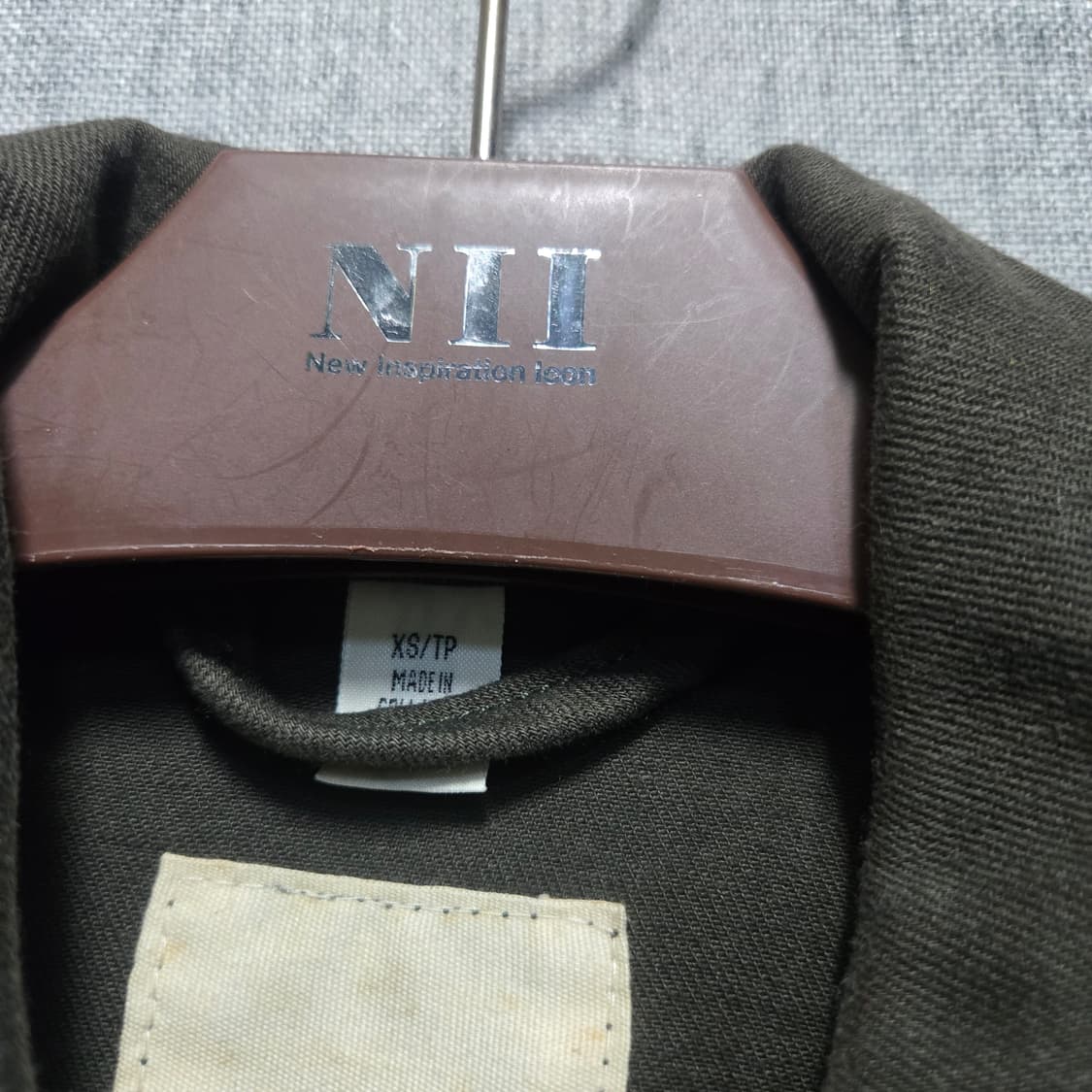 리바이스 여성 트러커 데님 자켓 카키  상품이미지5