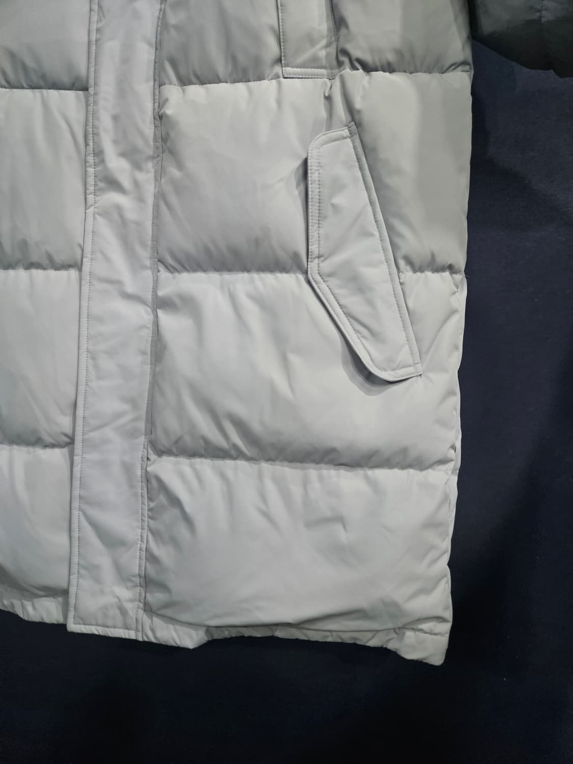 EDITT 민트컬러 남성 세미오버핏 90~95 구스다운 패딩  상품이미지6