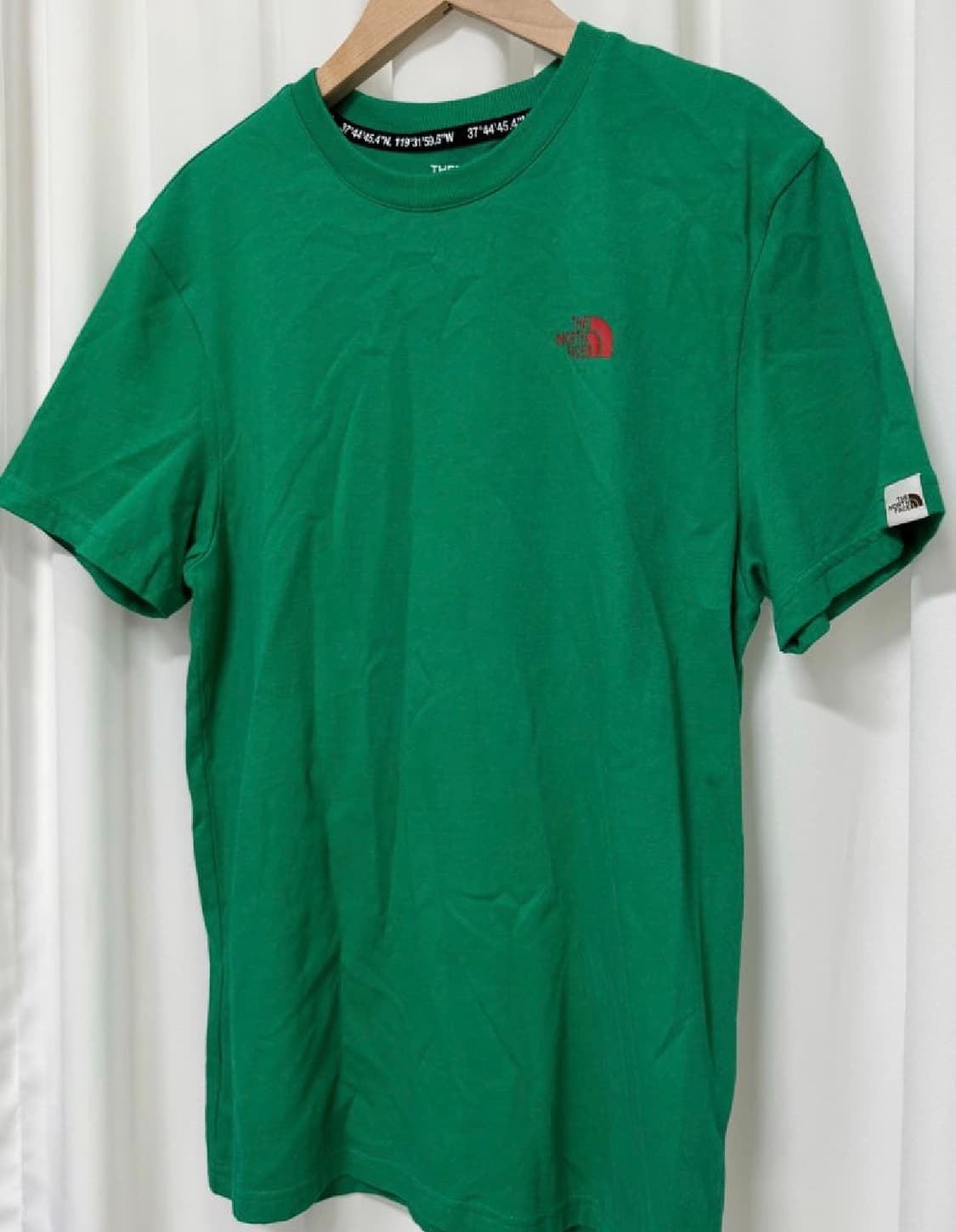 노스페이스 눕시 라운드 반팔티 그린 상품이미지4