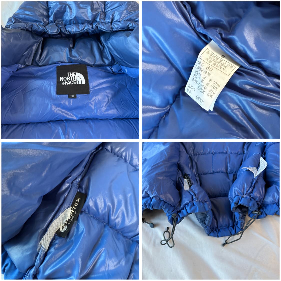 노스페이스 퍼텍스 퀀텀 초경량 패딩 (S) 상품이미지7