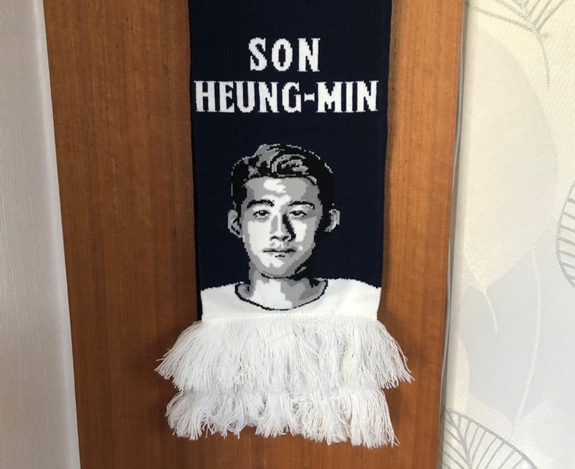 토트넘 훗스퍼 손흥민 플레이어 스카프/머플러 상품이미지4