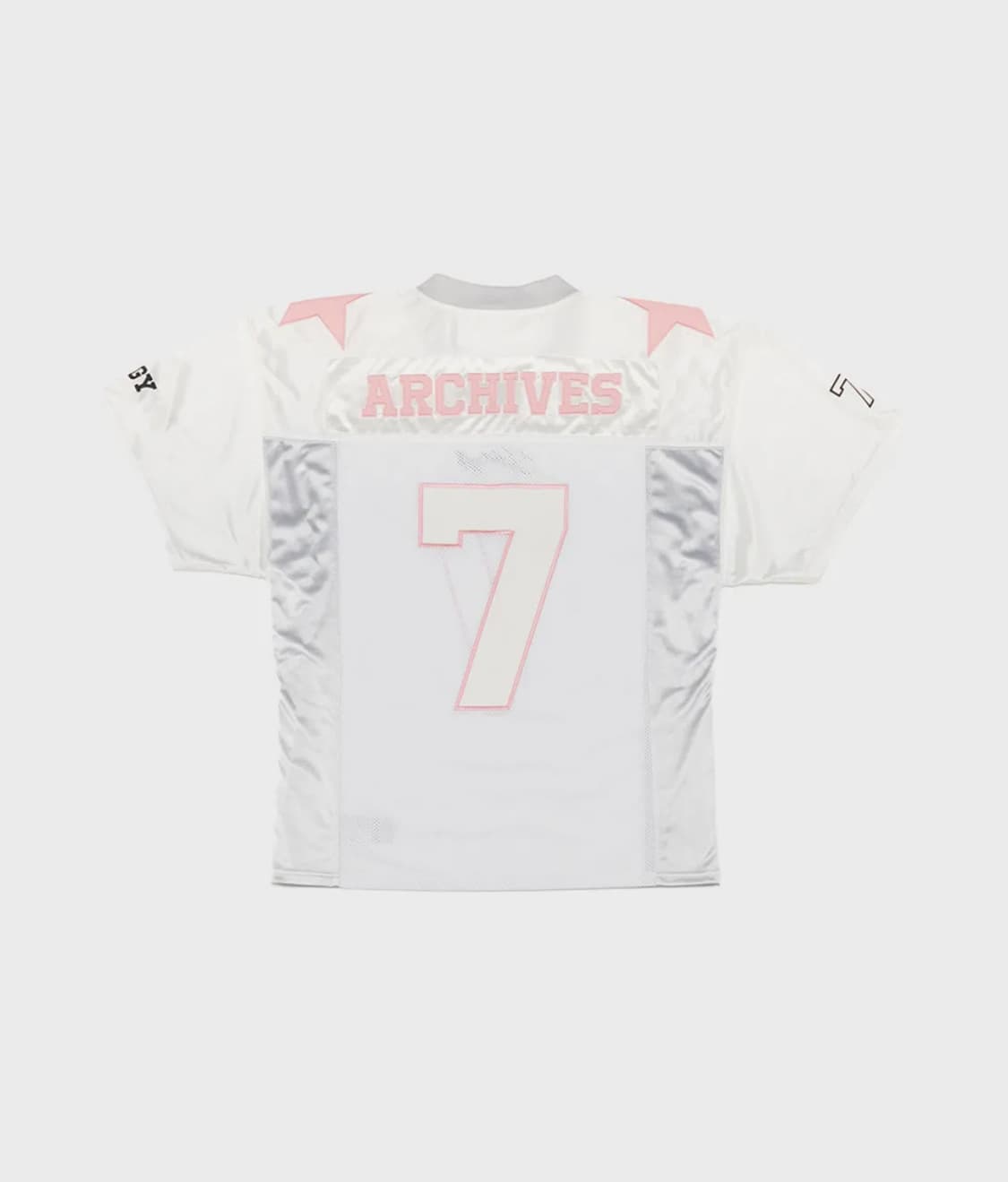 2000아카이브스 2000 풋볼 티셔츠 화이트-핑크 상품이미지1