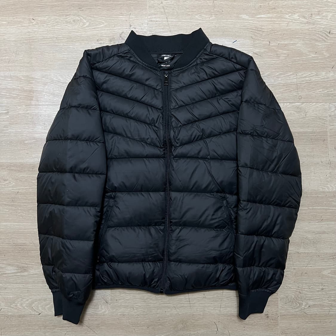 세인트루크 골프웨어 보머 경량패딩 점퍼 [블랙] L/100 상품이미지1