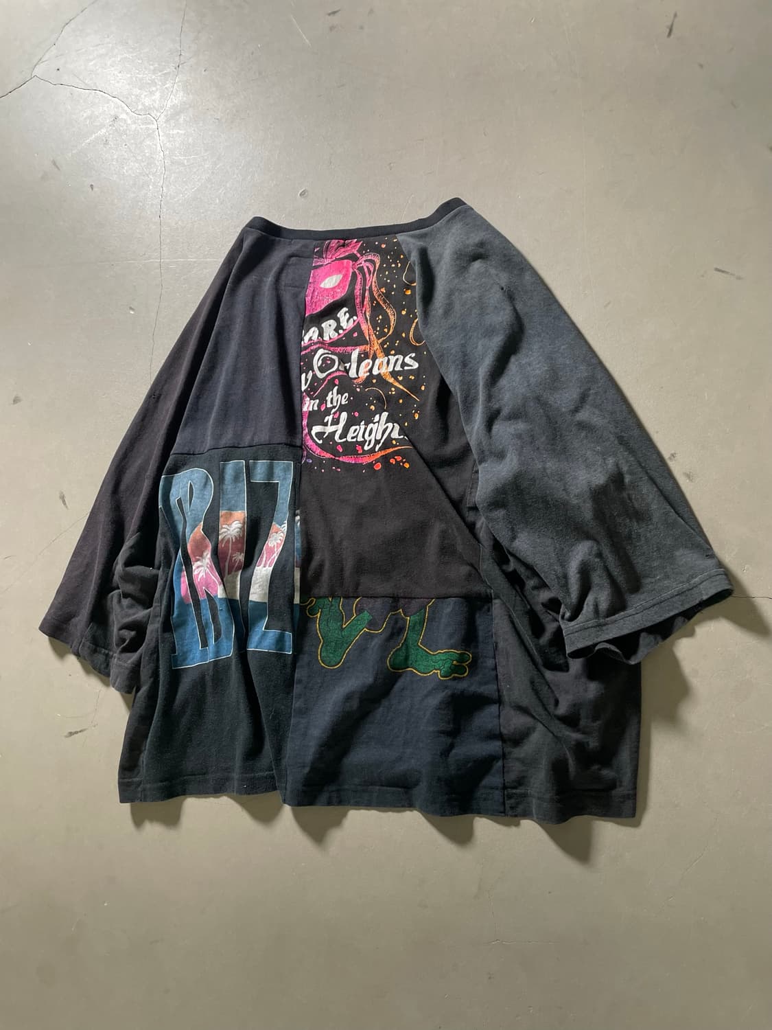 AKM × AKSTOYS  Reconstructed Patchwork T 상품이미지3