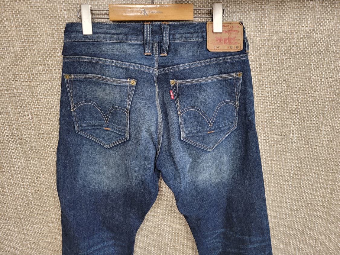 33인치 리바이스 514 일자핏 청바지 빈티지 아메카지  상품이미지3
