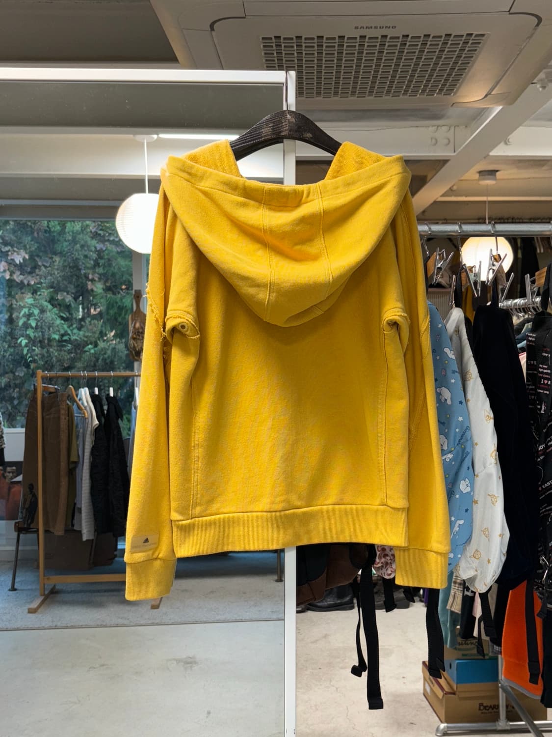 아디다스 스텔라 매카트니 머스터드 후디 상품이미지5