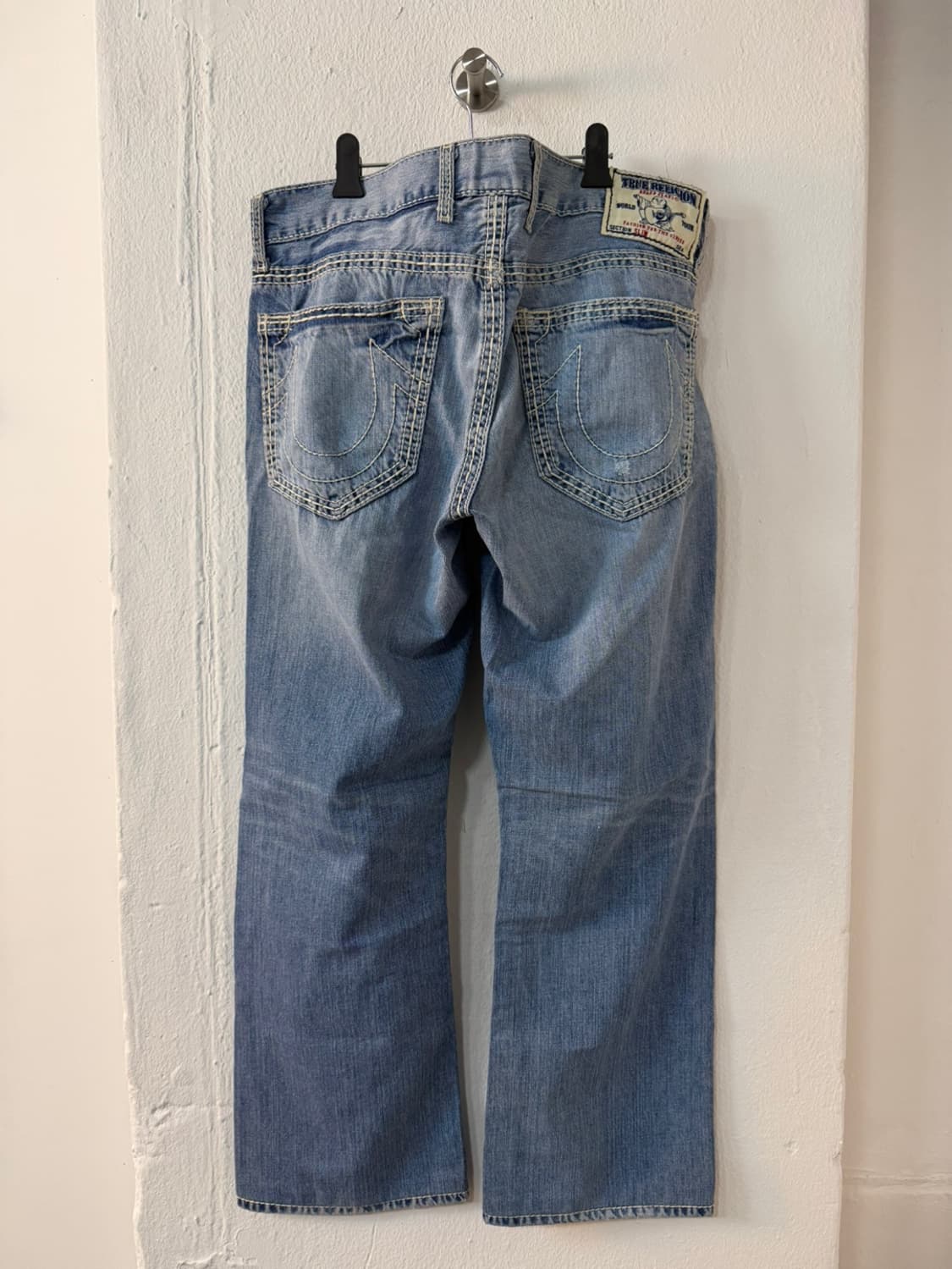 트루릴리젼 슬림 연청 데님 팬츠 상품이미지5