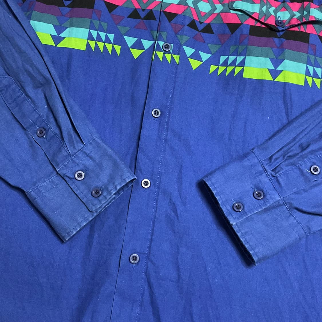 빈티지 아즈텍 패턴 셔츠 상품이미지5